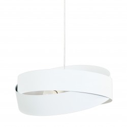 NOWOŚĆ 1141 LAMPA WISZĄCA TORNADO 50 CM BIAŁA/WHITE ZUMA LINE