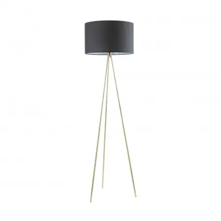 NOWOŚĆ A4001-BK CARA LAMPA PODŁOGOWA CZARNA/BLACK ZUMA LINE