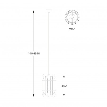 NOWOŚĆ P0556-01D-V7V7 ALEXANDRIA LAMPA WISZĄCA ZŁOTA/GOLD ZUMA LINE