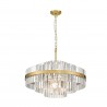 NOWOŚĆ P0567-12A-2GAC CONSTANTINOPLE LAMPA WISZĄCA ZŁOTA/GOLD ZUMA LINE
