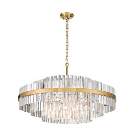 NOWOŚĆ P0567-16A-2GAC CONSTANTINOPLE LAMPA WISZĄCA ZŁOTA/GOLD ZUMA LINE