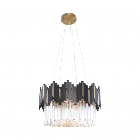 NOWOŚĆ 2200018M ROTTA LAMPA WISZĄCA CZARNO-ZŁOTA/BLACK-GOLD ZUMA LINE NOWOŚĆ 2200018M ROTTA LAMPA WISZĄCA CZARNO-ZŁOTA/BLACK-GOLD ZUMA LINE