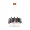 NOWOŚĆ 2200018M ROTTA LAMPA WISZĄCA CZARNO-ZŁOTA/BLACK-GOLD ZUMA LINE