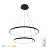 NOWOŚĆ 18140BK-2 BRENO LAMPA WISZĄCA CZARNA/BLACK ZUMA LINE