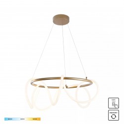 NOWOŚĆ 20006PL-GD BALBO LAMPA WISZĄCA ZŁOTA/GOLD ZUMA LINE