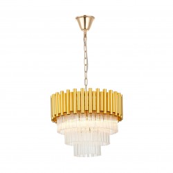 NOWOŚĆ 20149PM PRIMA LAMPA WISZĄCA ZŁOTA/GOLD ZUMA LINE