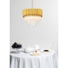 NOWOŚĆ 20149PM PRIMA LAMPA WISZĄCA ZŁOTA/GOLD ZUMA LINE