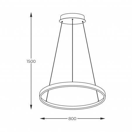 NOWOŚĆ 2023201-BK80 BRENO LAMPA WISZĄCA CZARNA/BLACK ZUMA LINE