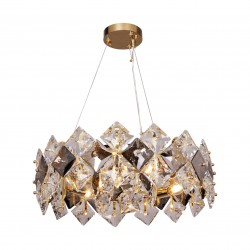 NOWOŚĆ 9864-500 TIARA LAMPA WISZĄCA ZŁOTA/GOLD ZUMA LINE