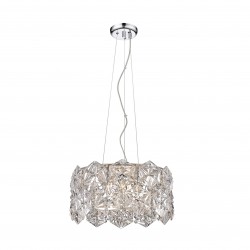 NOWOŚĆ P0534-05C-F4AC DAVI LAMPA WISZĄCA CHROME ZUMA LINE