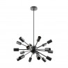 NOWOŚĆ A8181-18-MBK MANDI LAMPA WISZĄCA CZARNY MAT/MATT BLACK ZUMA LINE