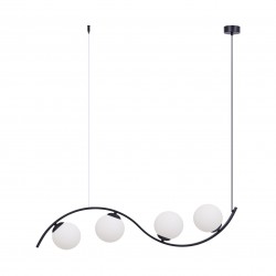 NOWOŚĆ 5014 WAVE 4 BIG LAMPA WISZĄCA / PENDANT LAMP ZUMA LINE