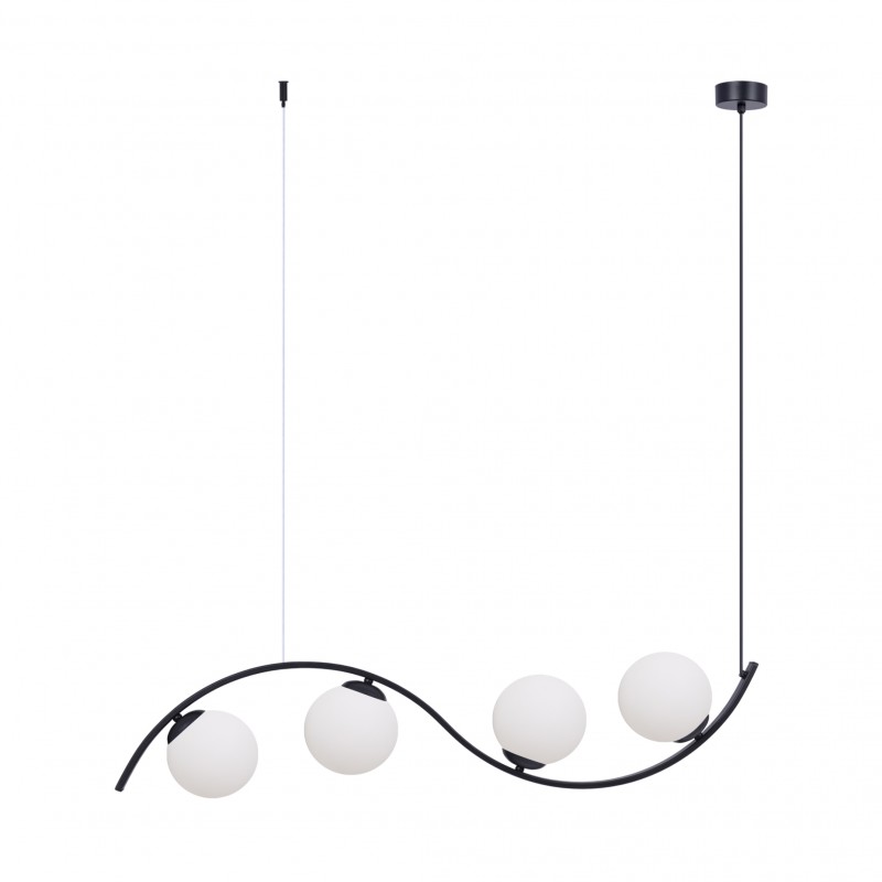 NOWOŚĆ 5014 WAVE 4 BIG LAMPA WISZĄCA / PENDANT LAMP ZUMA LINE NOWOŚĆ 5014 WAVE 4 BIG LAMPA WISZĄCA / PENDANT LAMP ZUMA LINE