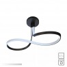 NOWOŚĆ MX9932-1-3BD VISO LAMPA SUFITOWA CZARNA/BLACK ZUMA LINE