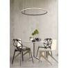 NOWOŚĆ 22808-WOOD CLAUD LAMPA WISZĄCA CZARNA/BLACK ZUMA LINE