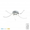 NOWOŚĆ 20023-5CCH FOCUS LAMPA SUFITOWA CHROM ZUMA LINE