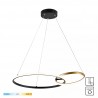 NOWOŚĆ 20002P-GD RANDO LAMPA WISZĄCA CZARNO-ZŁOTA/BLACK-GOLD ZUMA LINE