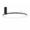 NOWOŚĆ 89429-60BK HORIK LAMPA SUFITOWA CZARNA/BLACK ZUMA LINE