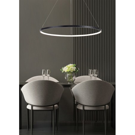NOWOŚĆ PEN89424-60BK HORIK LAMPA WISZĄCA CZARNA/BLACK ZUMA LINE