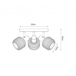 NOWOŚĆ R5021009A-3R STEM SPOT CZARNY/BLACK ZUMA LINE
