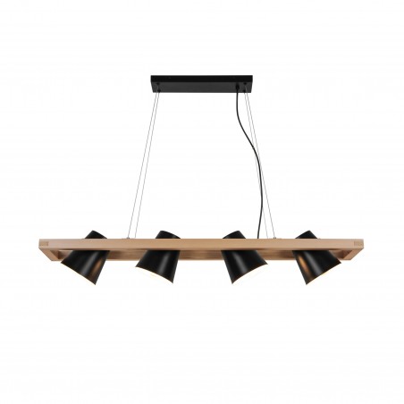 NOWOŚĆ P22077-4 ELTI LAMPA WISZĄCA CZARNA/BLACK ZUMA LINE NOWOŚĆ P22077-4 ELTI LAMPA WISZĄCA CZARNA/BLACK ZUMA LINE