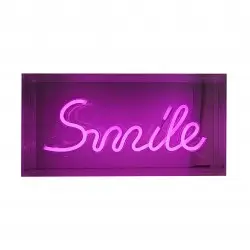 NOWOŚĆ FM-NLB46 NEON SMILE LED ZUMA LINE