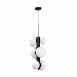 NOWOŚĆ 1194 OMI LAMPA WISZĄCA CZARNY ZUMA LINE