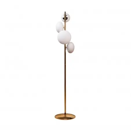 NOWOŚĆ 1177 OMI LAMPA PODŁOGOWA ZŁOTY ZUMA LINE