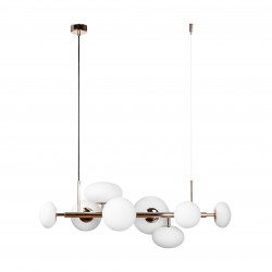 NOWOŚĆ 1193 OMI LAMPA WISZĄCA ZŁOTY ZUMA LINE