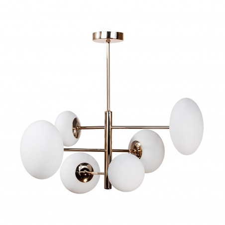 NOWOŚĆ 1197 OMI LAMPA WISZĄCA ZŁOTY ZUMA LINE