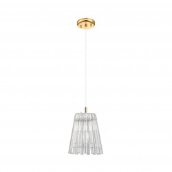 NOWOŚĆ P0547-01H-F9AC BACH LAMPA WISZĄCA ZŁOTA/GOLD ZUMA LINE