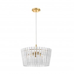 NOWOŚĆ P0547-05H-F9AC BACH LAMPA WISZĄCA ZŁOTA/GOLD ZUMA LINE
