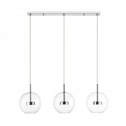 NOWOŚĆ P0428-03J-B5AC ENCELADUS LAMPA WISZĄCA CHROME ZUMA LINE