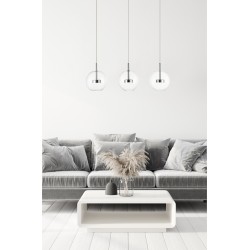 NOWOŚĆ P0428-03J-B5AC ENCELADUS LAMPA WISZĄCA CHROME ZUMA LINE