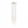 NOWOŚĆ P0574-07F-F7AA ARCTURUS LAMPA WISZĄCA ZŁOTA/GOLD ZUMA LINE