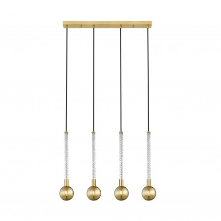 NOWOŚĆ P0583-04A-2GHF MIDA LAMPA WISZĄCA ZŁOTA/GOLD ZUMA LINE