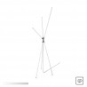 NOWOŚĆ 1005 LAUTARO LAMPA PODŁOGOWA CZARNA/BLACK ZUMA LINE