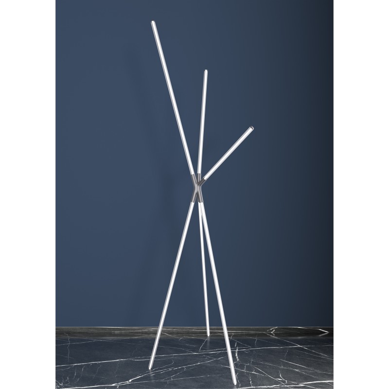 NOWOŚĆ 1005 LAUTARO LAMPA PODŁOGOWA CZARNA/BLACK ZUMA LINE