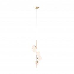 NOWOŚĆ P0574-05E-F7AA ARCTURUS LAMPA WISZĄCA ZŁOTA/GOLD ZUMA LINE