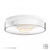 NOWOŚĆ 1004 NOLAN LAMPA SUFITOWA CLEAR ZUMA LINE