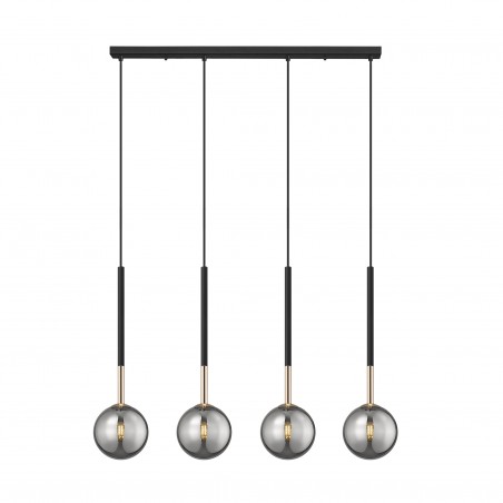 NOWOŚĆ P0574-04D-SDFZ ARCTURUS LAMPA WISZĄCA CZARNO-ZŁOTA/BLACK-GOLD ZUMA LINE NOWOŚĆ P0574-04D-SDFZ ARCTURUS LAMPA WISZĄCA CZARNO-ZŁOTA/BLACK-GOLD ZUMA LINE