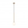 NOWOŚĆ P0574-01F-F7AA ARCTURUS LAMPA WISZĄCA ZŁOTA/GOLD ZUMA LINE