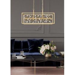NOWOŚĆ P0578-06C-V7V7 SPRING LAMPA WISZĄCA ZŁOTA/GOLD ZUMA LINE