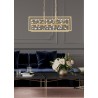 NOWOŚĆ P0578-06C-V7V7 SPRING LAMPA WISZĄCA ZŁOTA/GOLD ZUMA LINE