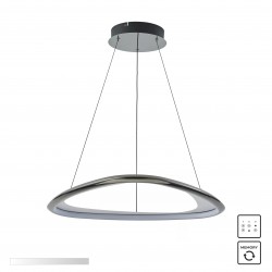 NOWOŚĆ MD3888-1S-3BCT GETAFE LAMPA WISZĄCA CZARNY CHROM/BLACK CHROME ZUMA LINE
