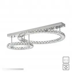 NOWOŚĆ MX3713-2-3CT GIRONA LAMPA SUFITOWA CHROM/CHROME ZUMA LINE