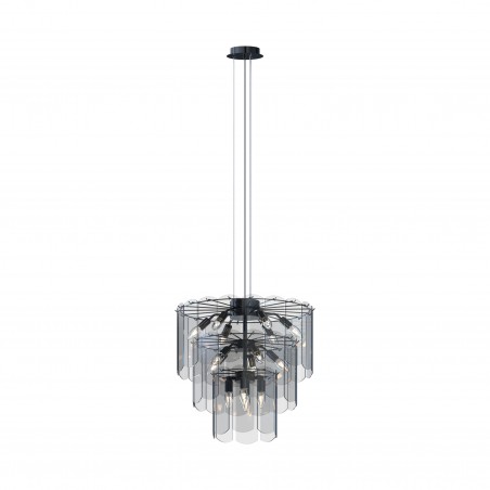 NOWOŚĆ MD3523-14L-EBCN NIRA LAMPA WISZĄCA CZARNA/BLACK ZUMA LINE
