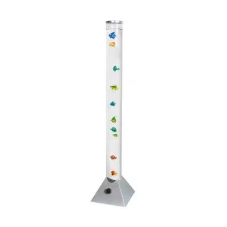 NOWOŚĆ 89244 AQUA LAMPA PODŁOGOWA SREBRNA . ZUMA LINE