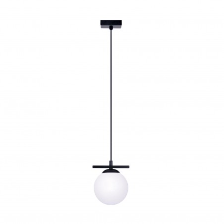 NOWOŚĆ 1207 GLOBE LAMPA WISZĄCA CZARNY ZUMA LINE