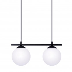 NOWOŚĆ 1208 GLOBE LAMPA WISZĄCA CZARNY ZUMA LINE